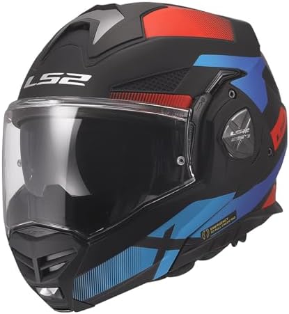 Amazon.com: LS2 Helmets Valiant II Orbit Modular Helmet (Matte